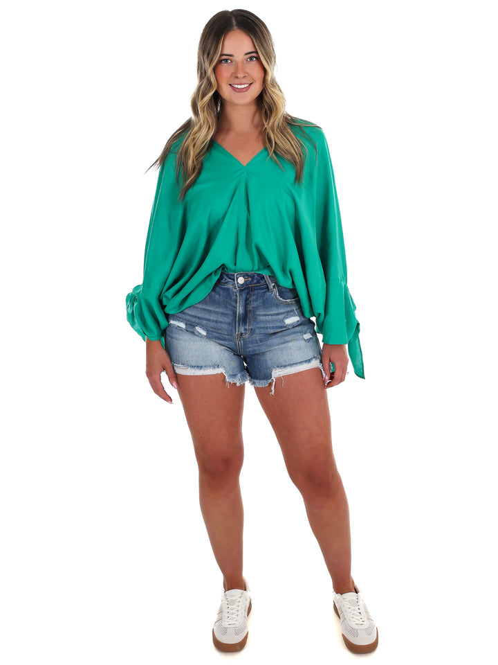 Tied Together Satin Top