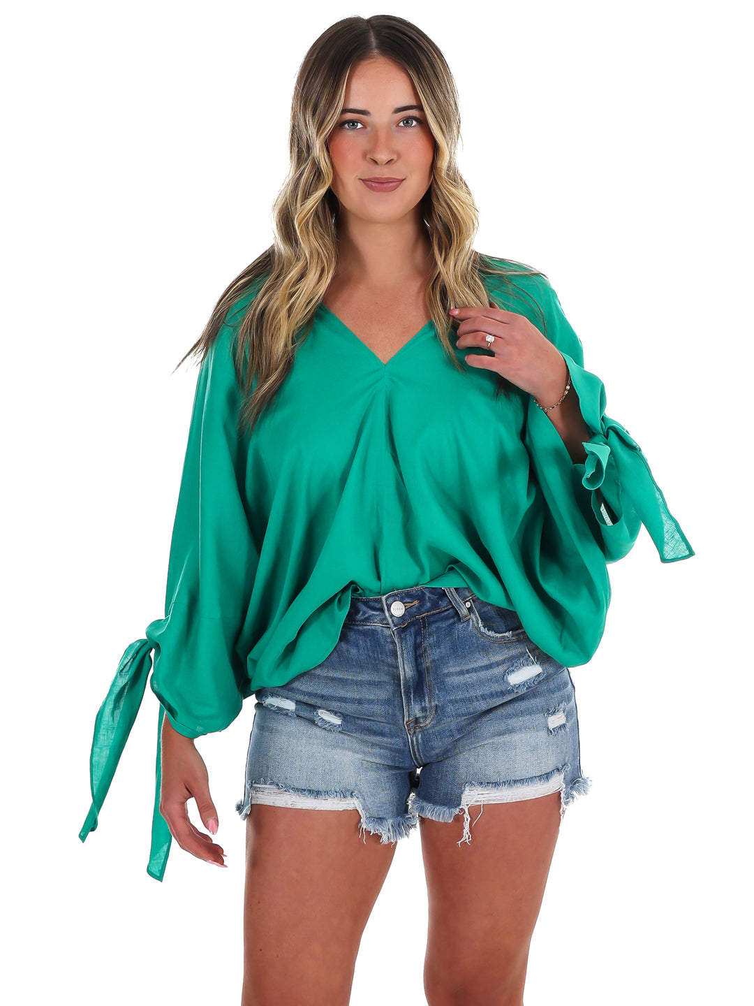 Tied Together Satin Top