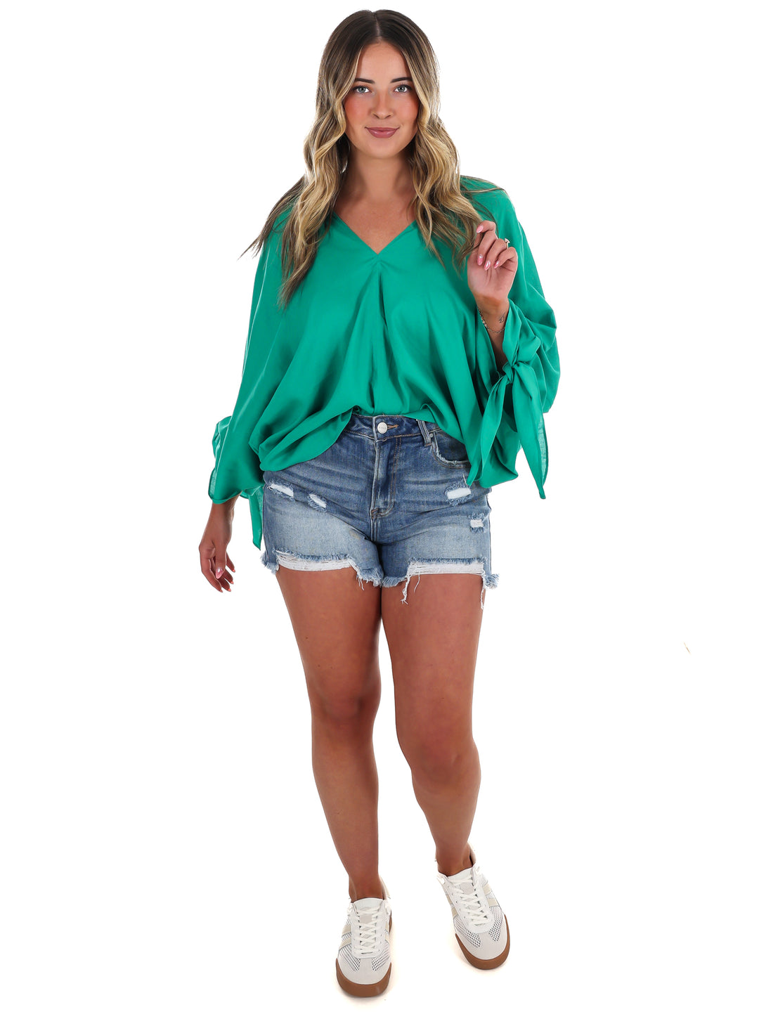 Tied Together Satin Top