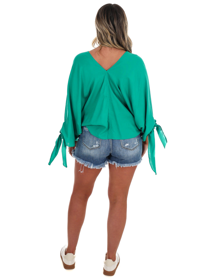 Tied Together Satin Top