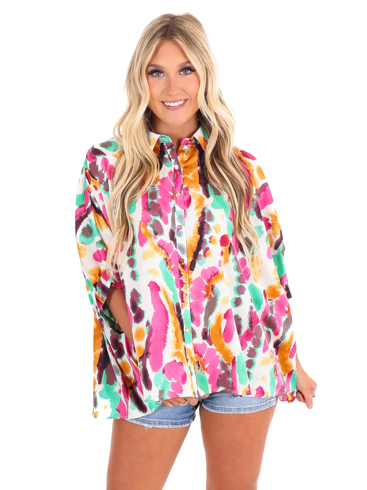 Anything is Possible Tie Dye Top