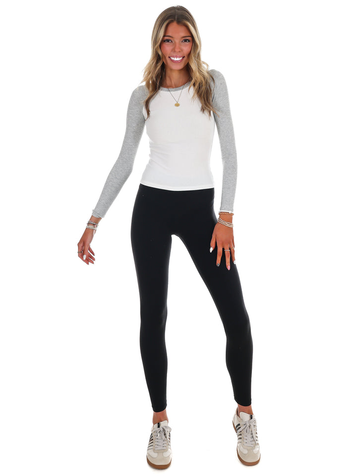 Cherry Crush Raglan Long Sleeve Top