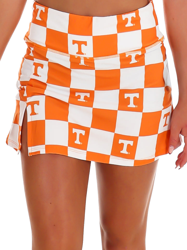 Checkerboard Power T Skort