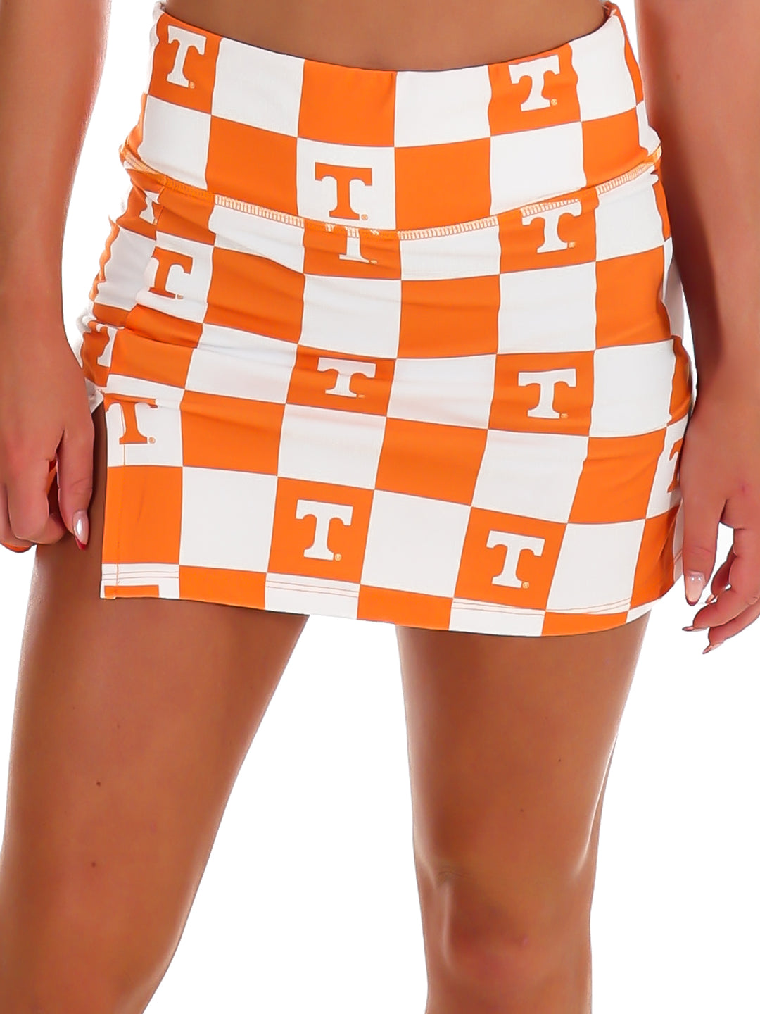 Checkerboard Power T Skort