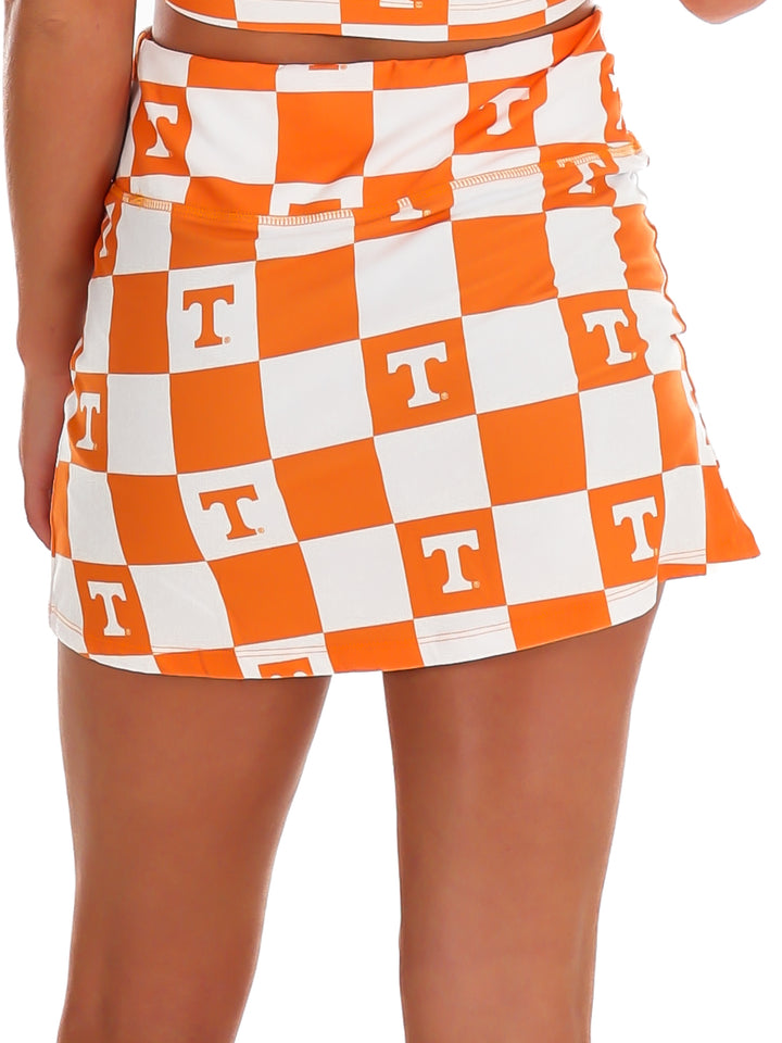 Checkerboard Power T Skort