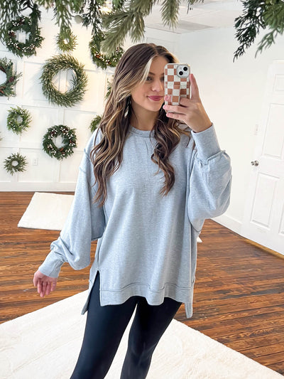 Relaxed Oversized Pullover Doorbuster