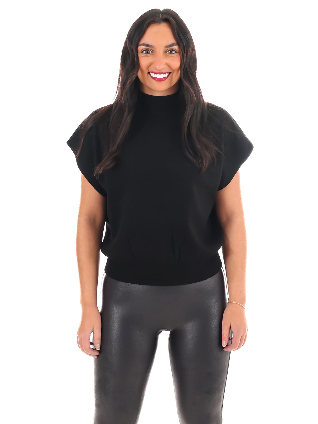 Simple Chic Mock Neck Sweater