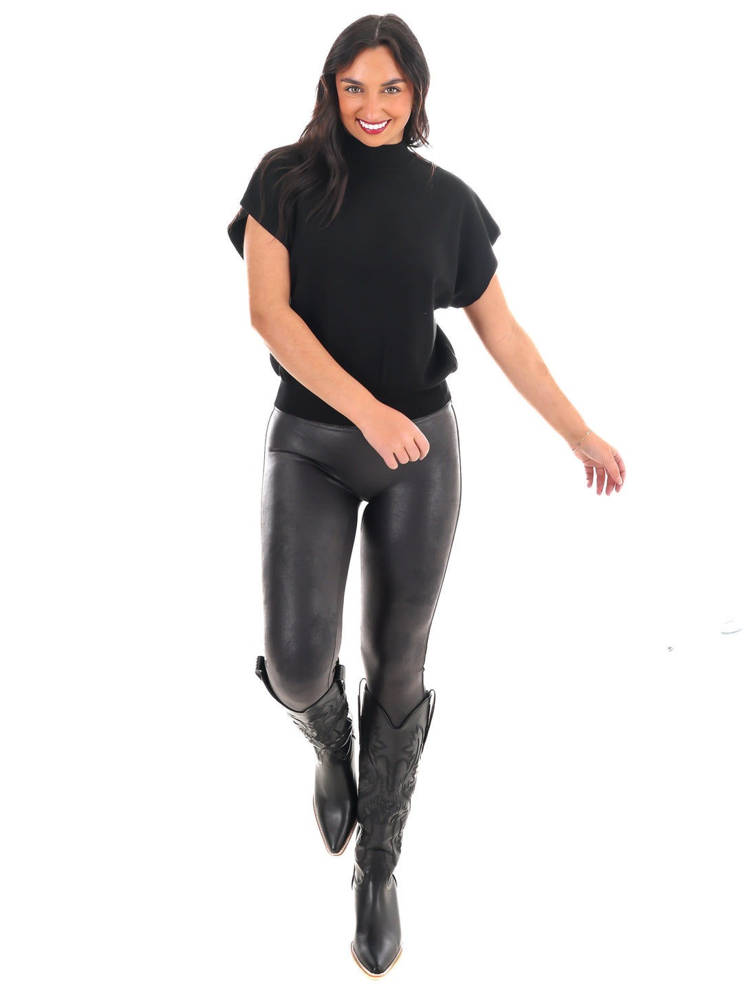 Simple Chic Mock Neck Sweater