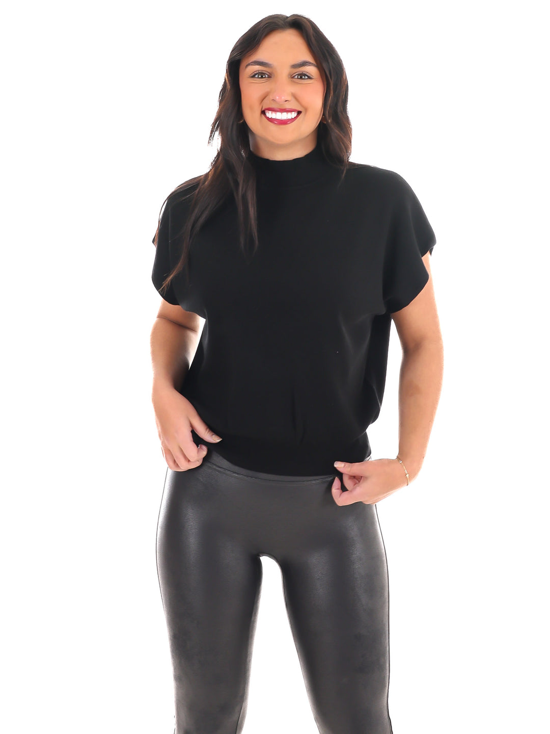 Simple Chic Mock Neck Sweater