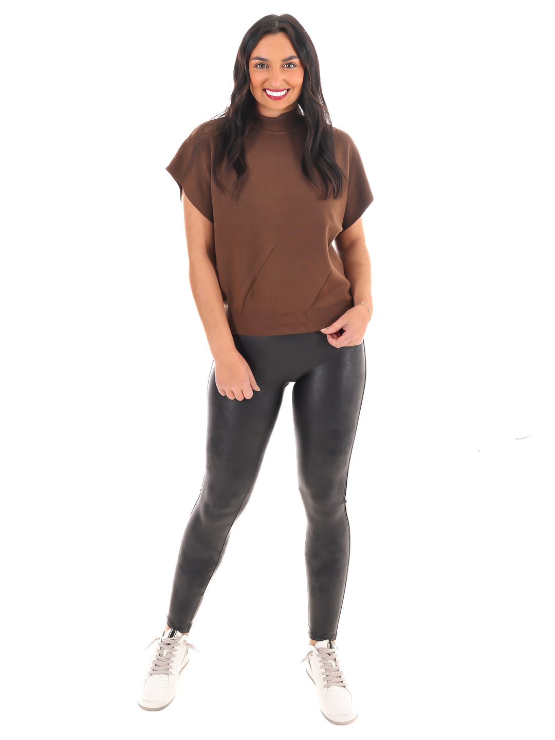 Simple Chic Mock Neck Sweater
