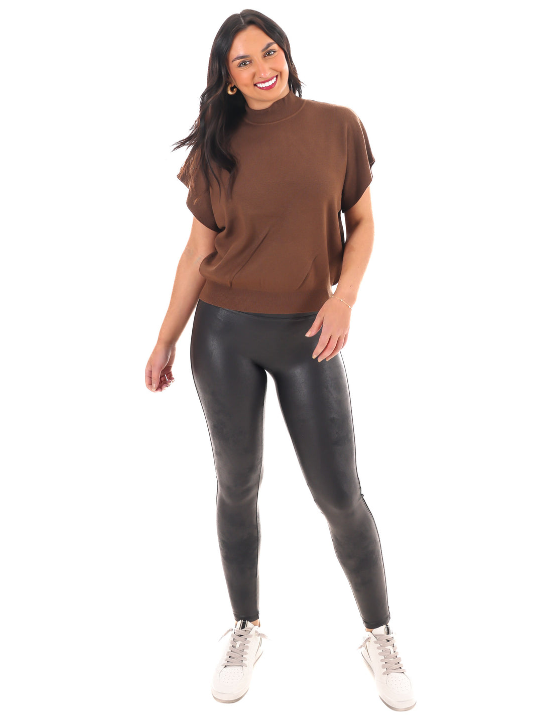 Simple Chic Mock Neck Sweater