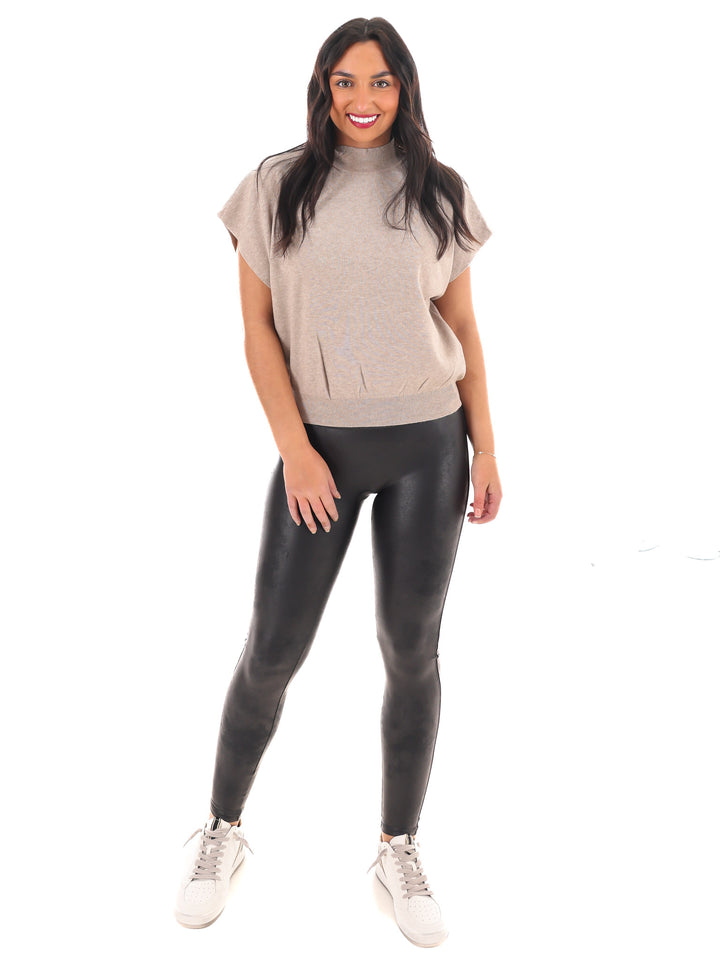 Simple Chic Mock Neck Sweater