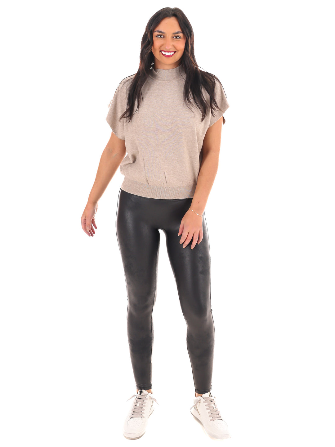 Simple Chic Mock Neck Sweater