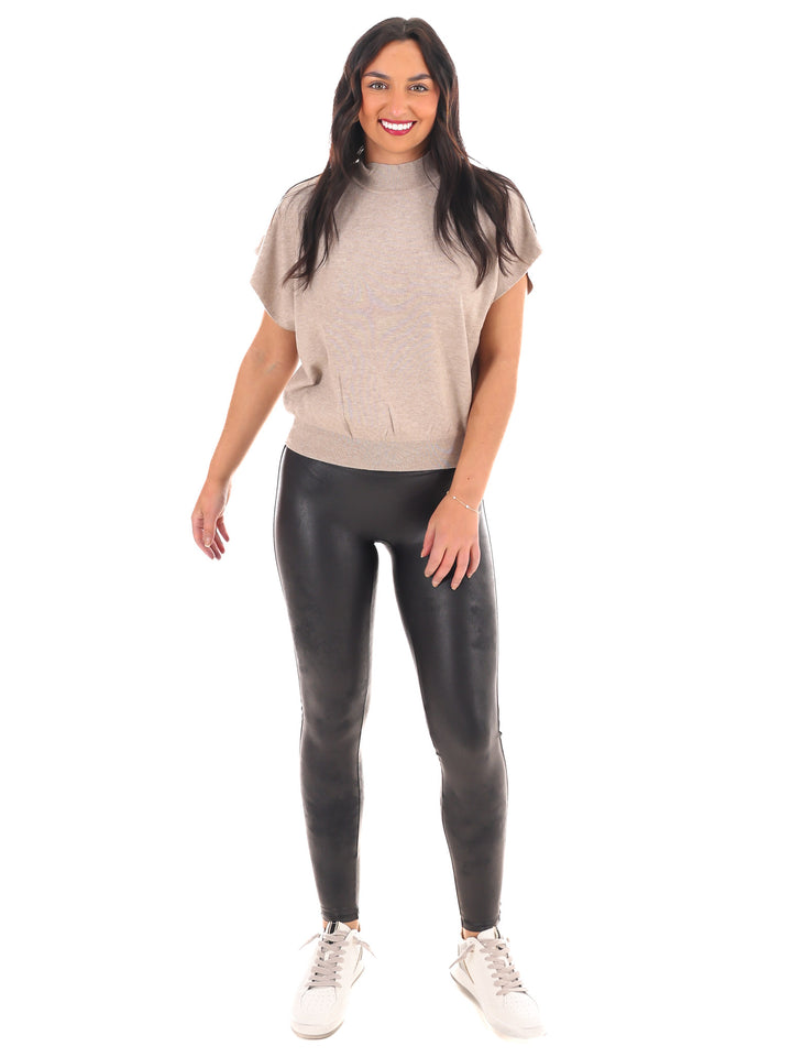 Simple Chic Mock Neck Sweater