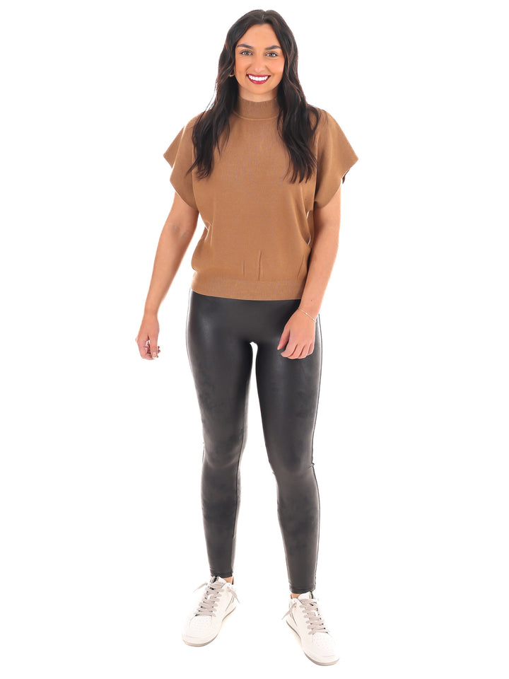 Simple Chic Mock Neck Sweater
