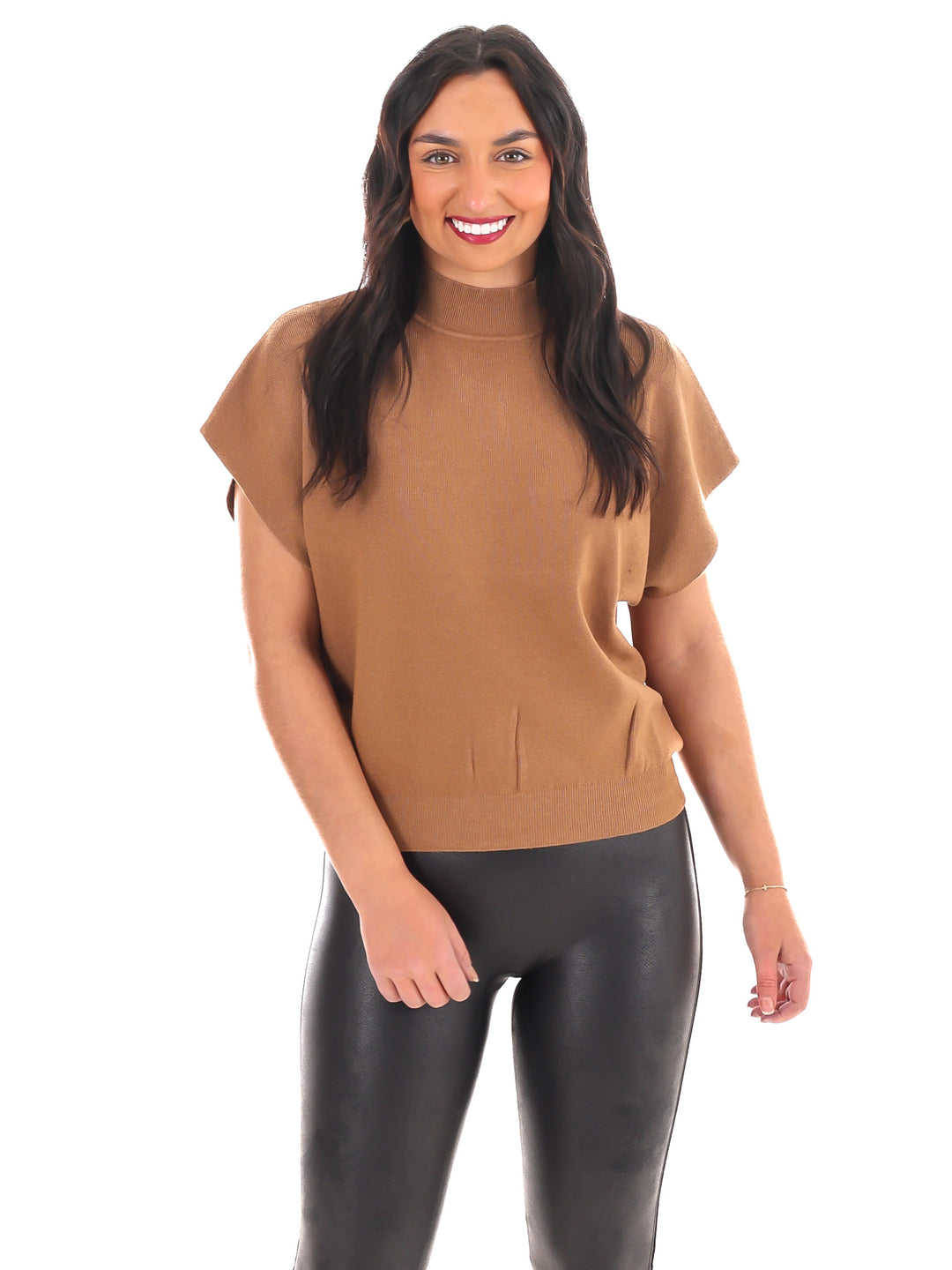 Simple Chic Mock Neck Sweater