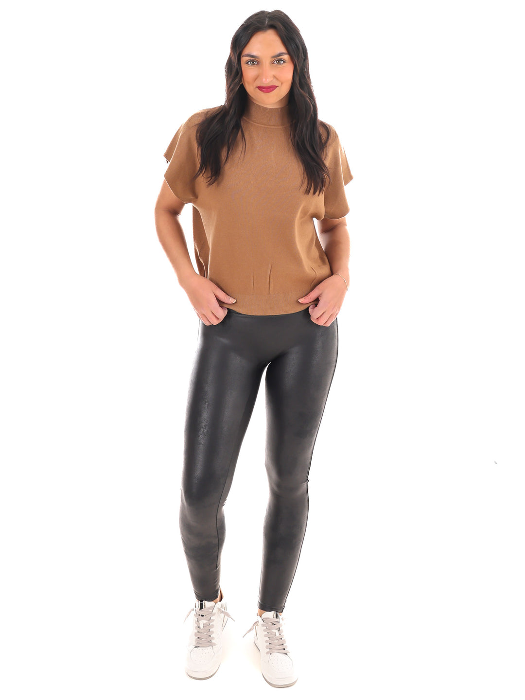 Simple Chic Mock Neck Sweater