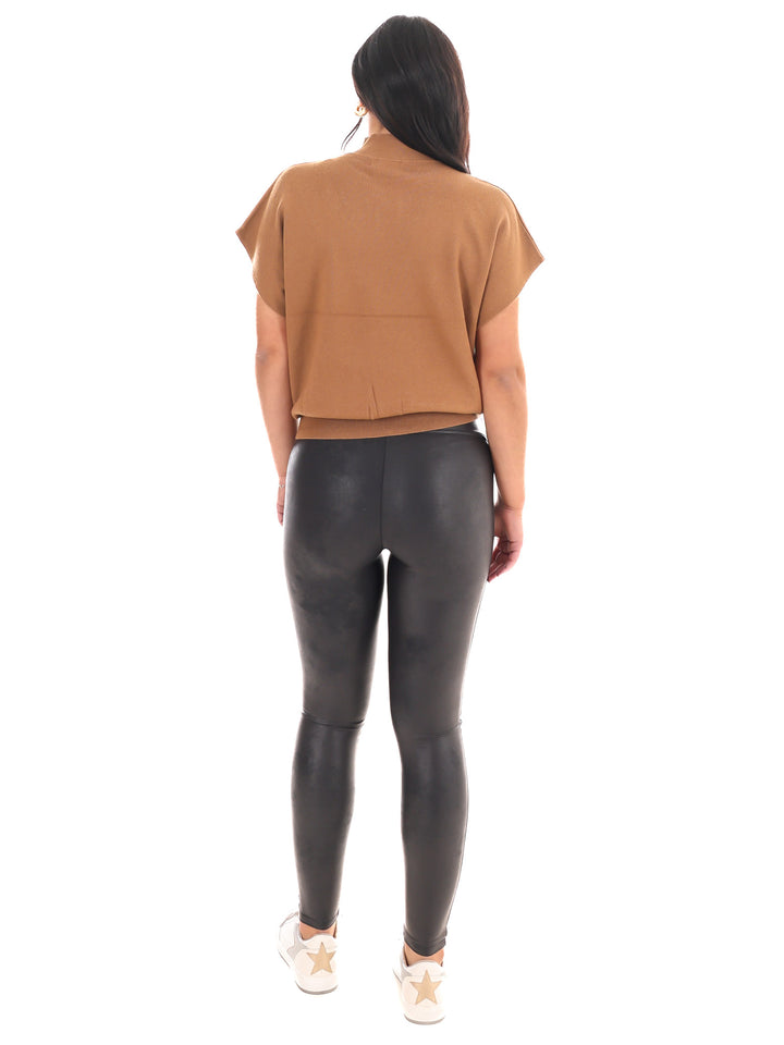 Simple Chic Mock Neck Sweater
