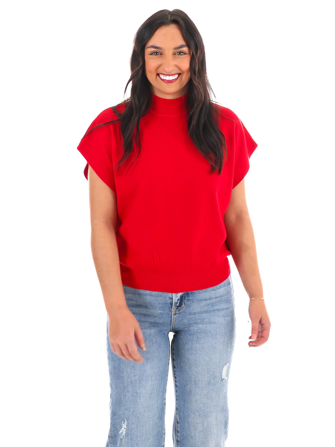Simple Chic Mock Neck Sweater