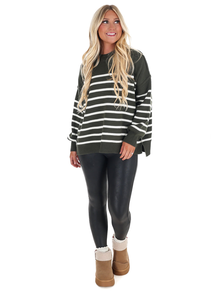 Eloise Striped Sweater Doorbuster