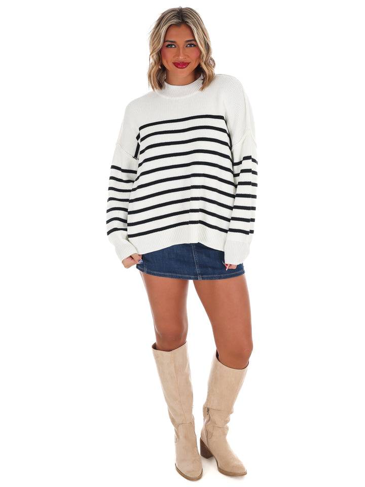 Eloise Striped Sweater Doorbuster