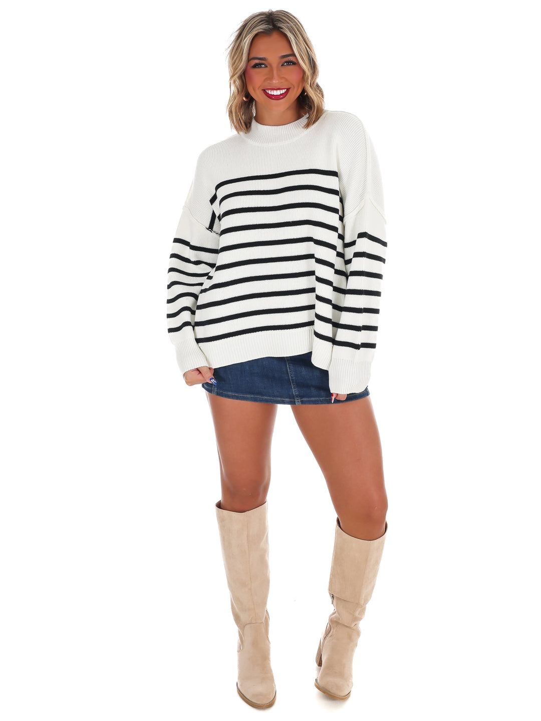 Eloise Striped Sweater Doorbuster