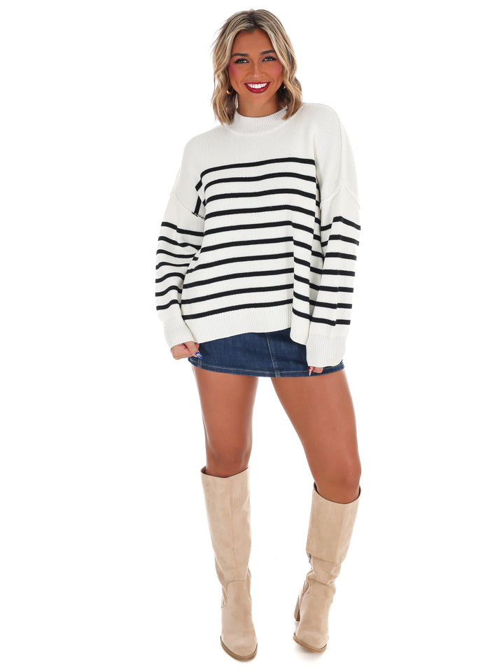 Eloise Striped Sweater Doorbuster