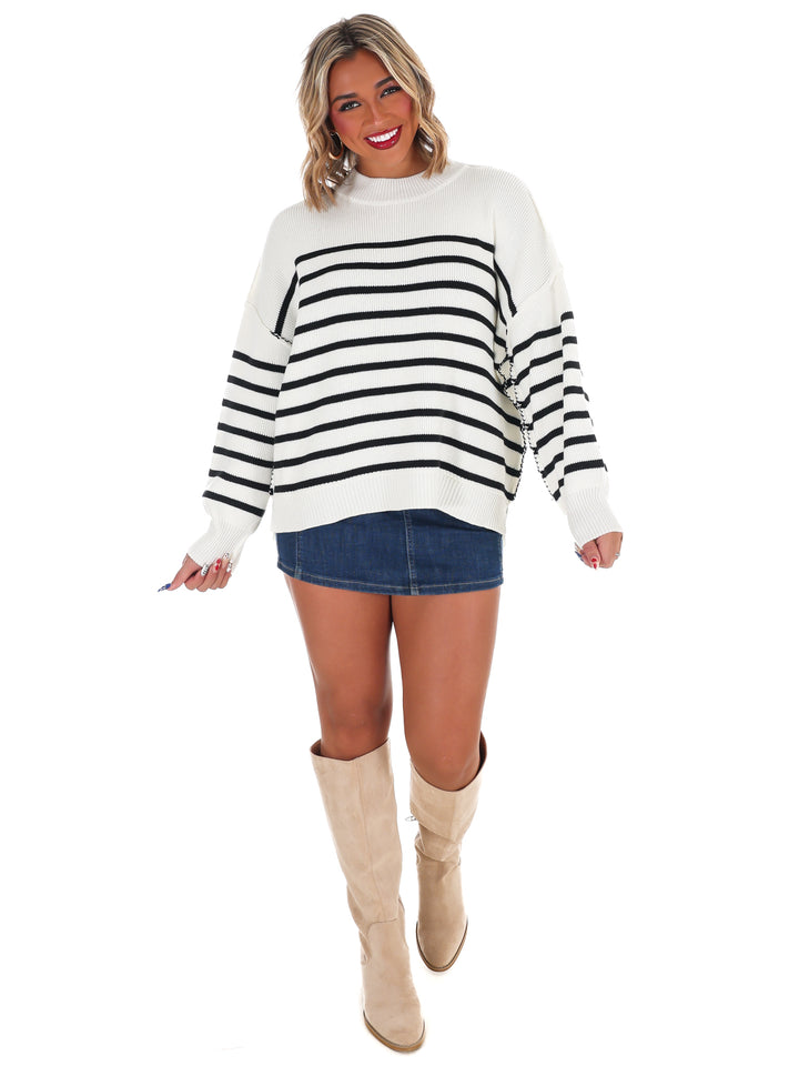 Eloise Striped Sweater Doorbuster