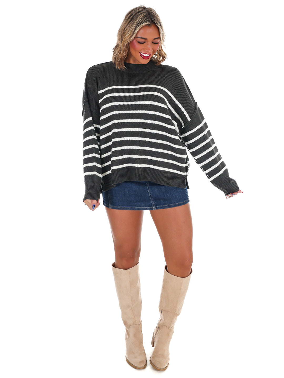 Eloise Striped Sweater Doorbuster