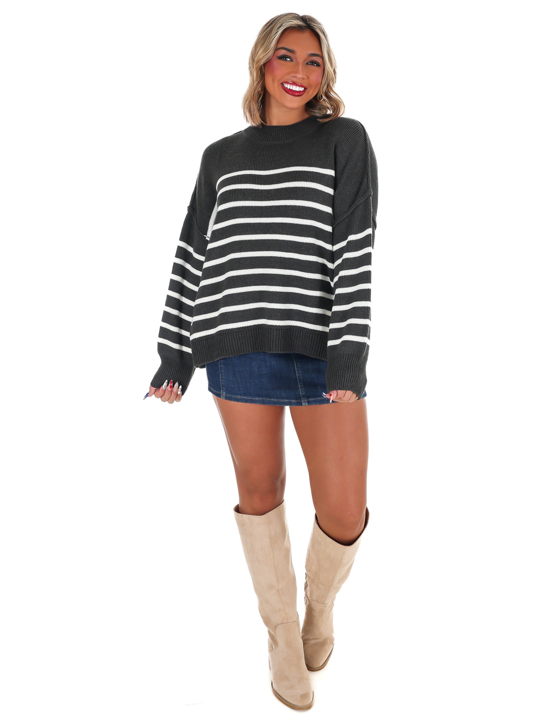 Eloise Striped Sweater Doorbuster