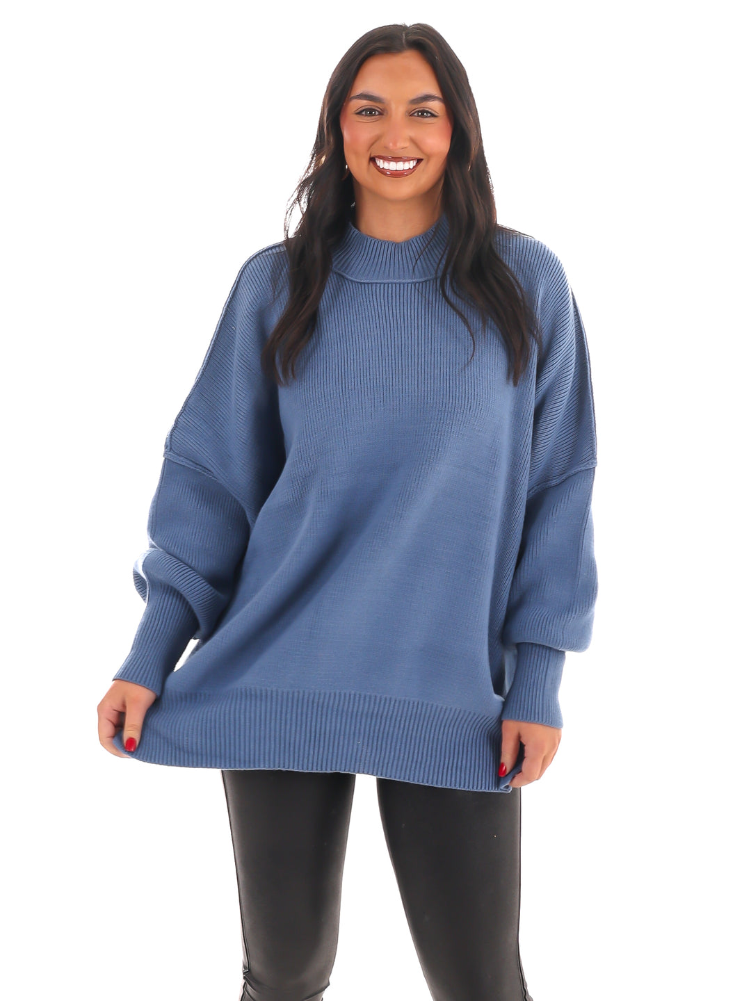 Easy Oversized Ribbed Sweater