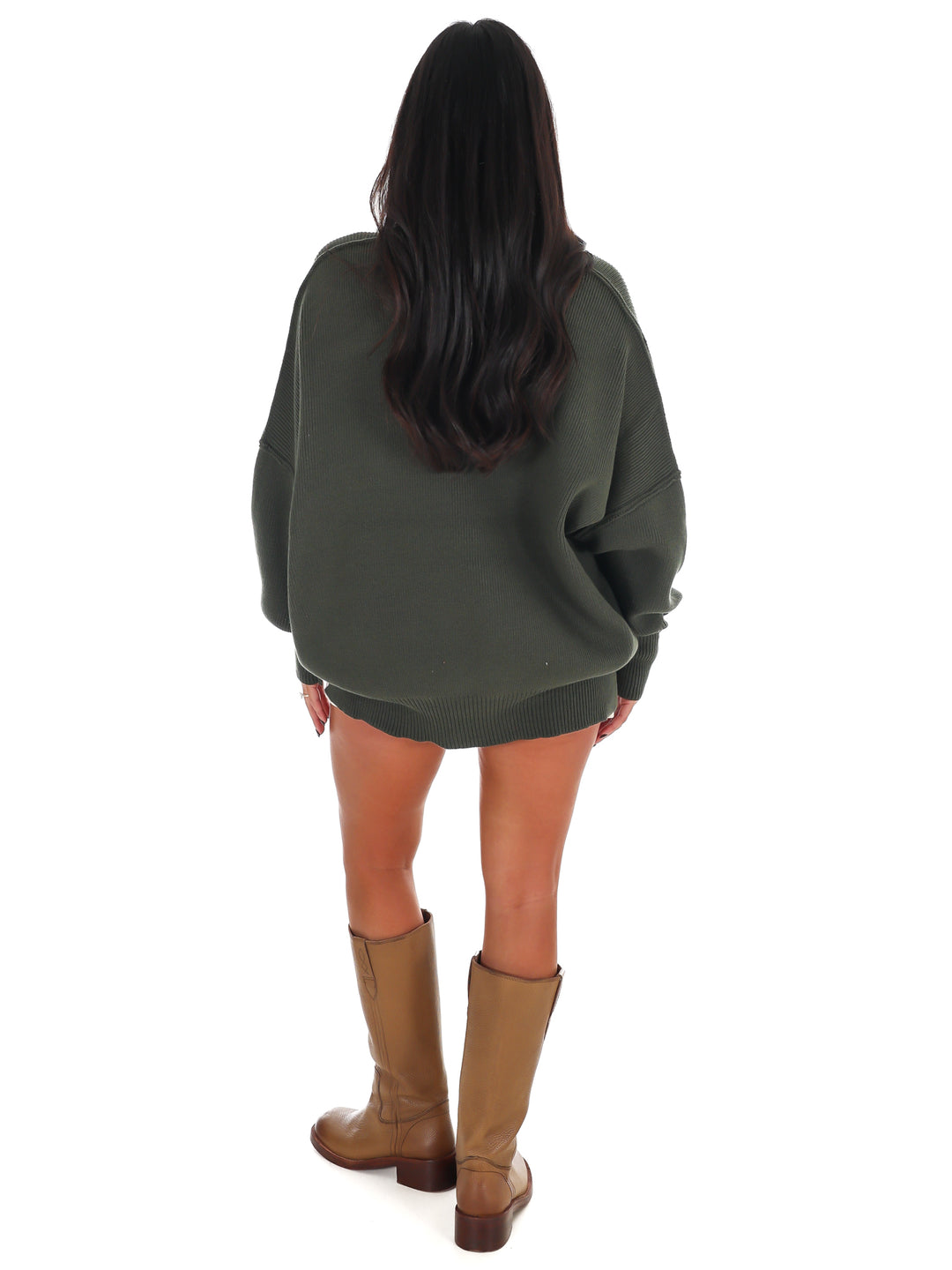 Easy Oversized Ribbed Sweater Doorbuster