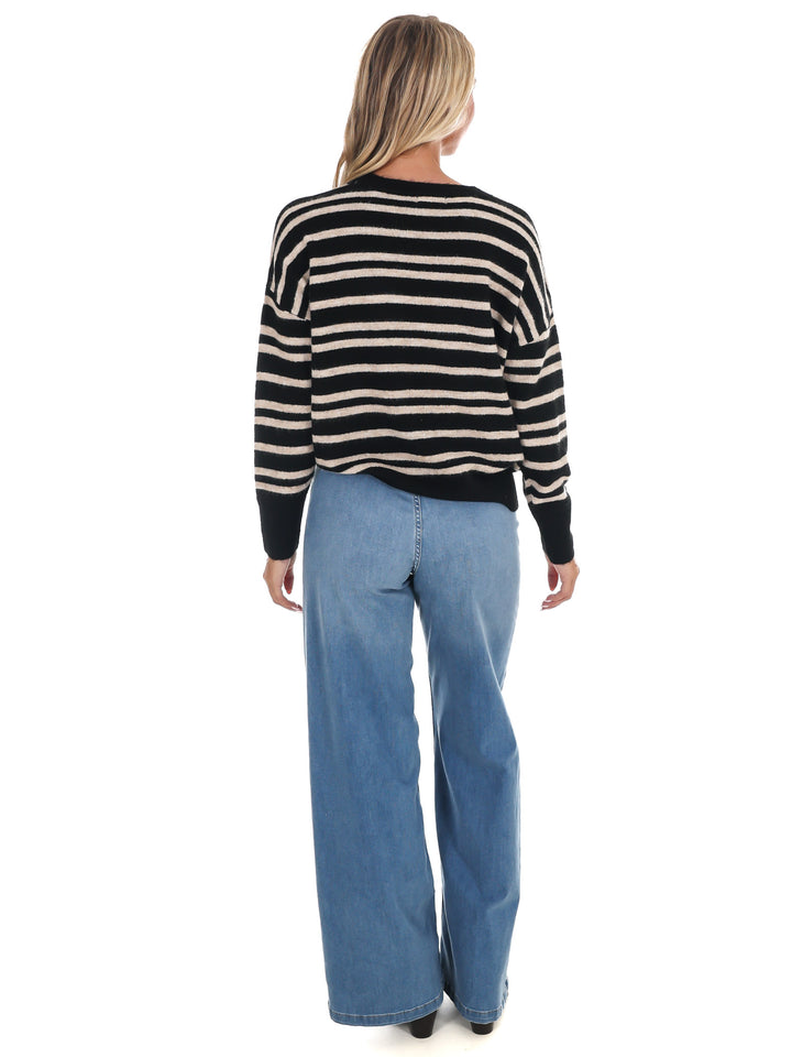 Midnight Muse Stripe Sweater