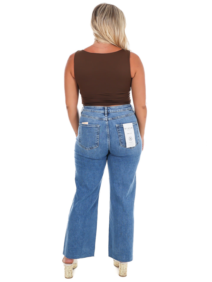 Day Off Boat Neck Seamless Top