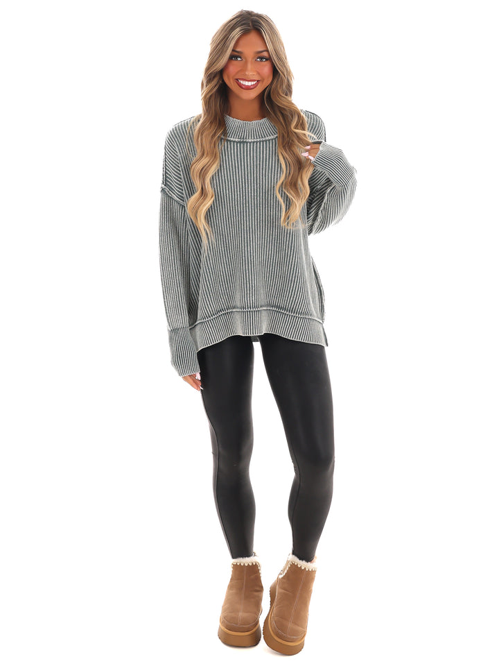 The Easygoing Oversized Knit Sweater Doorbuster