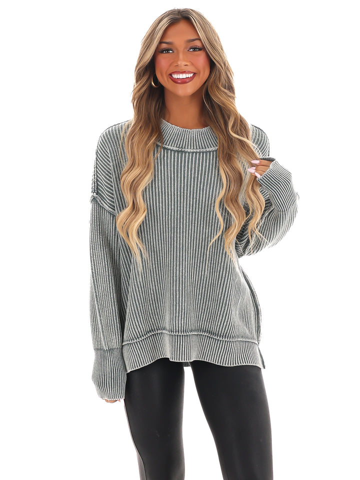 The Easygoing Oversized Knit Sweater Doorbuster