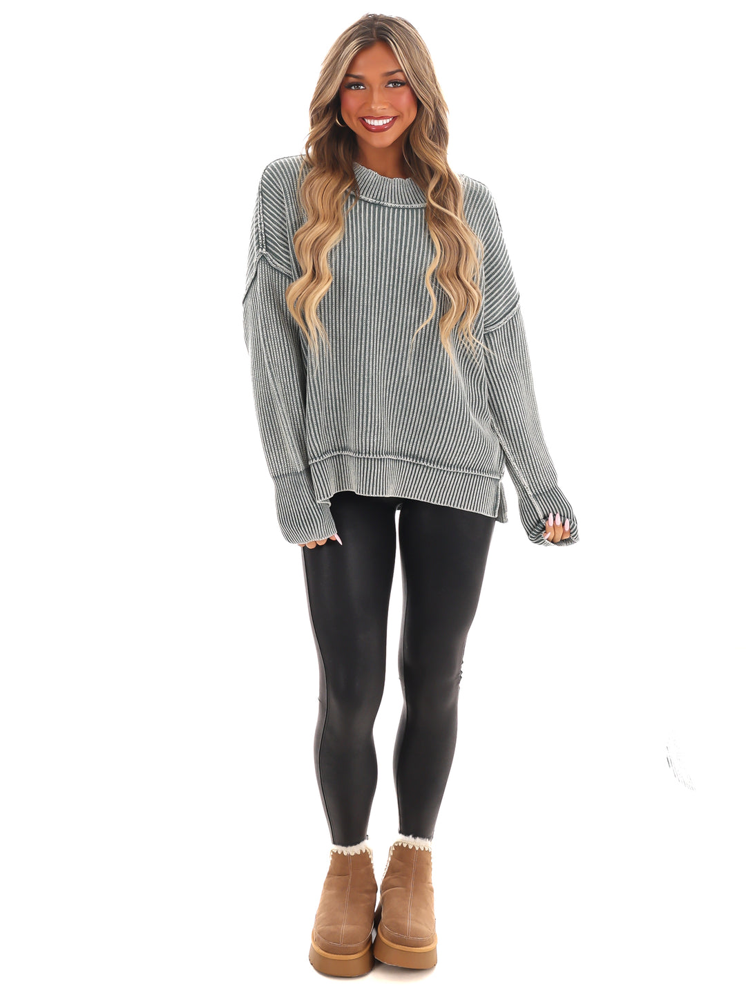 The Easygoing Oversized Knit Sweater Doorbuster