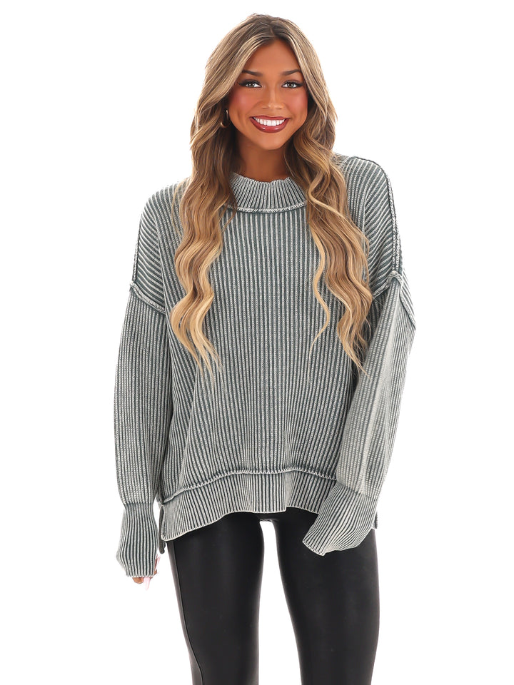 The Easygoing Oversized Knit Sweater Doorbuster