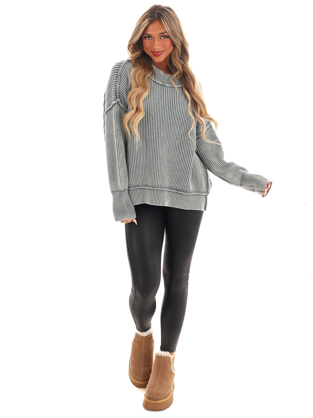 The Easygoing Oversized Knit Sweater Doorbuster