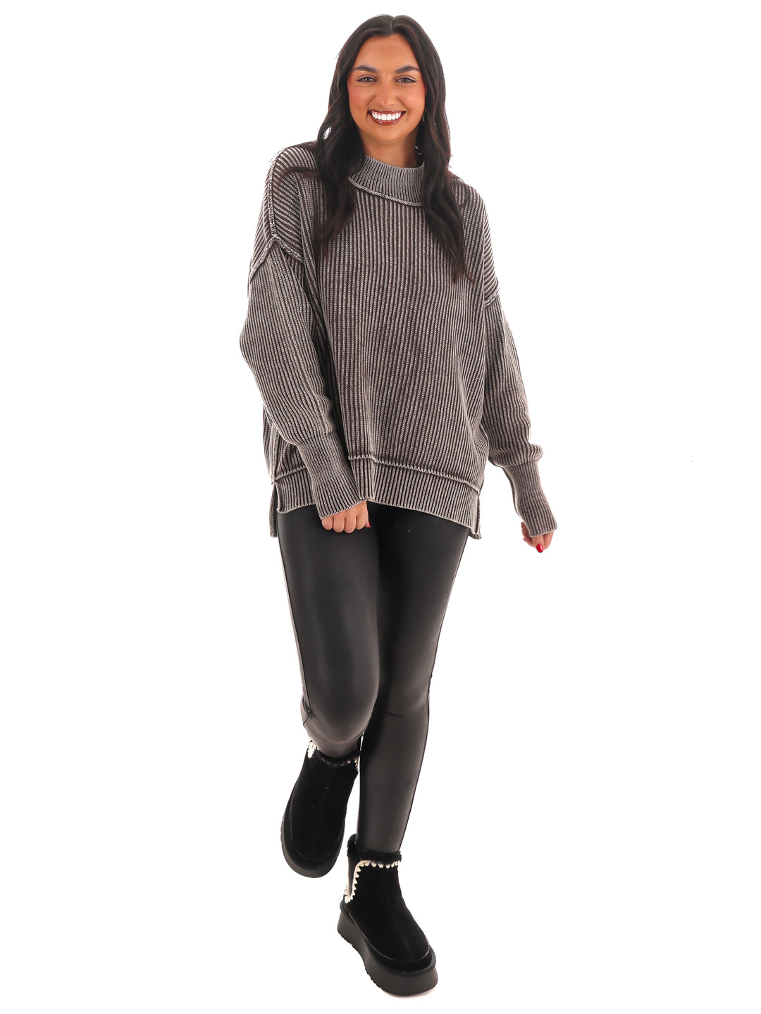 The Easygoing Oversized Knit Sweater Doorbuster