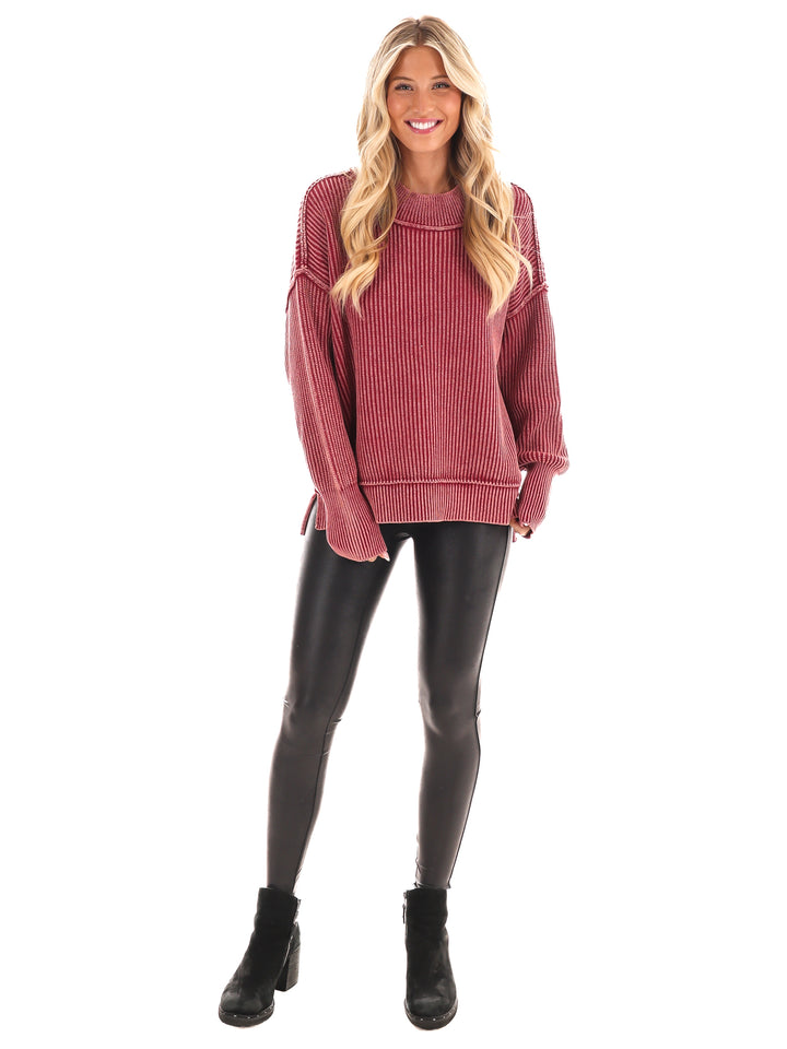 The Easygoing Oversized Knit Sweater Doorbuster