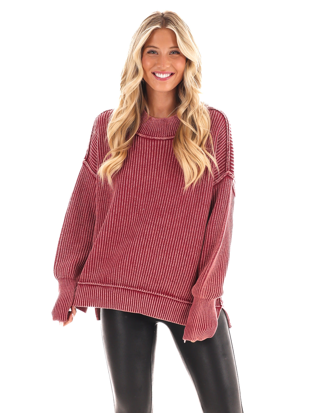 The Easygoing Oversized Knit Sweater Doorbuster