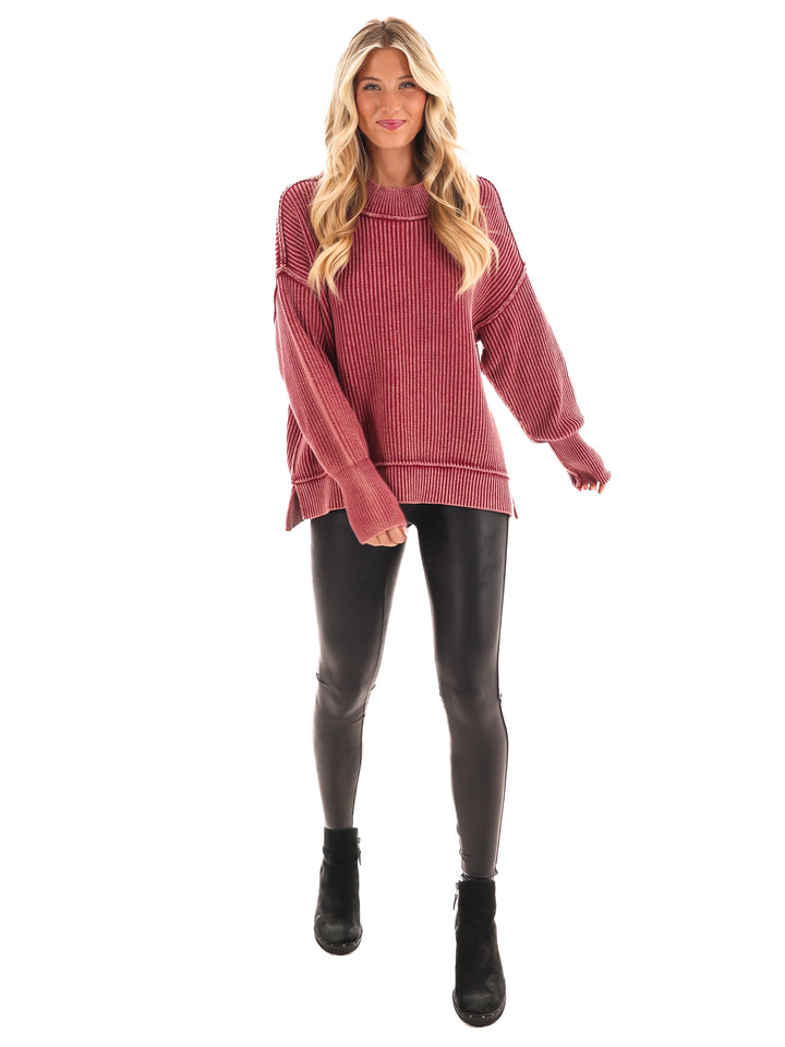 The Easygoing Oversized Knit Sweater Doorbuster