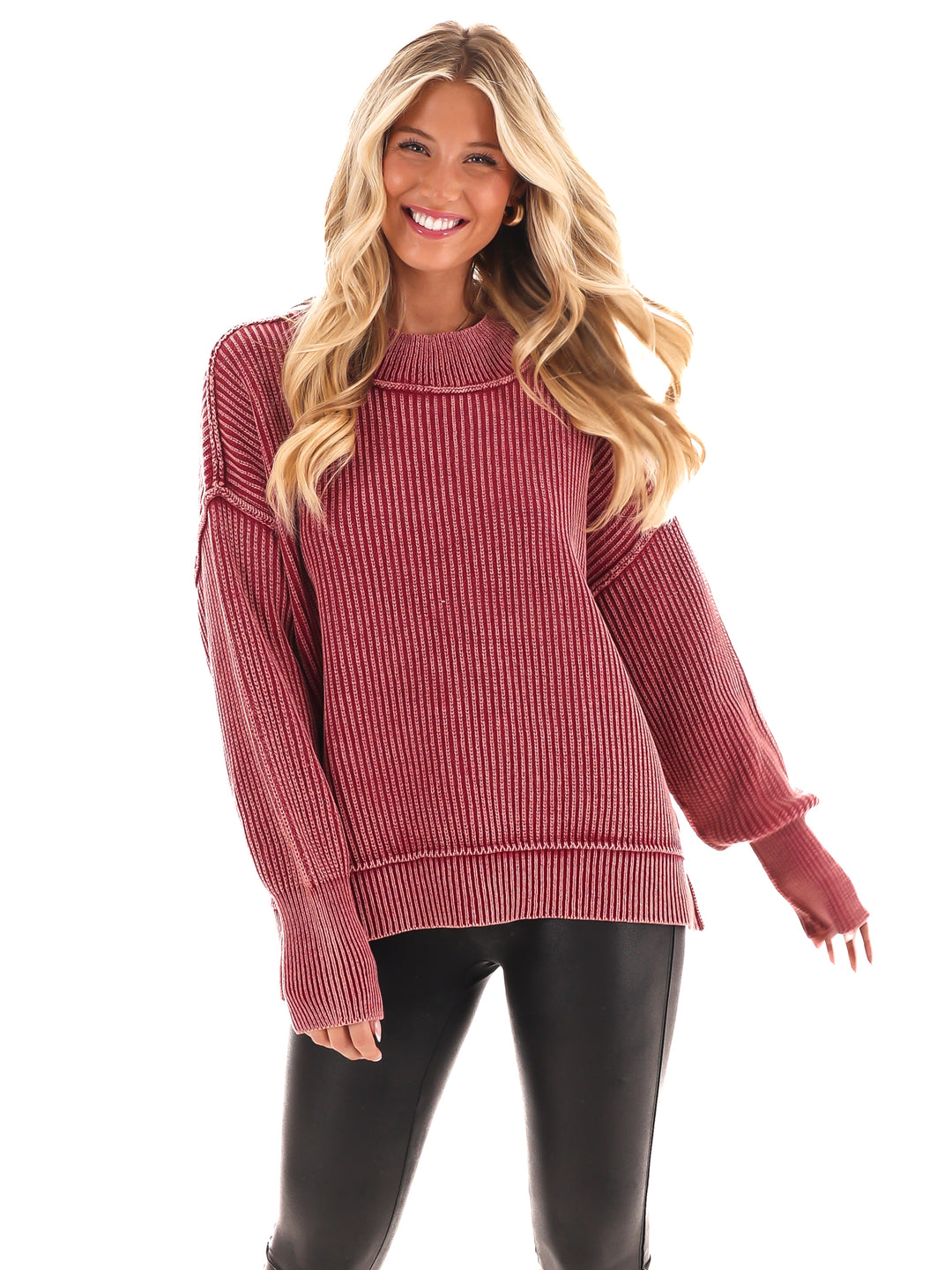 The Easygoing Oversized Knit Sweater Doorbuster