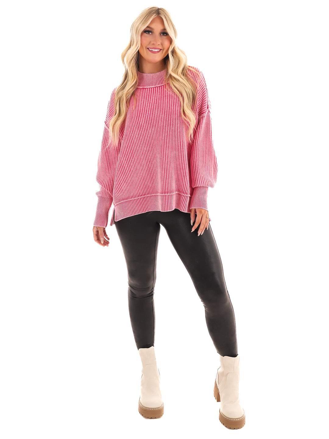 The Easygoing Oversized Knit Sweater Doorbuster