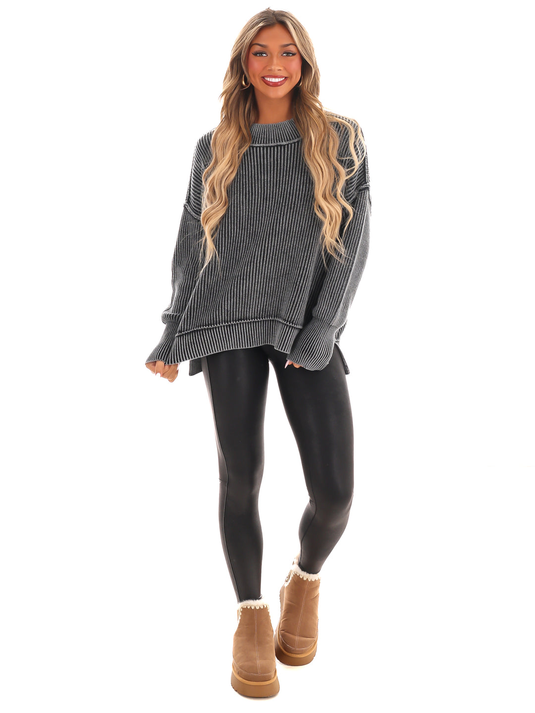 The Easygoing Oversized Knit Sweater Doorbuster