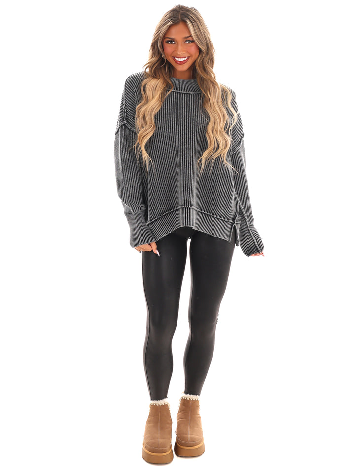 The Easygoing Oversized Knit Sweater Doorbuster