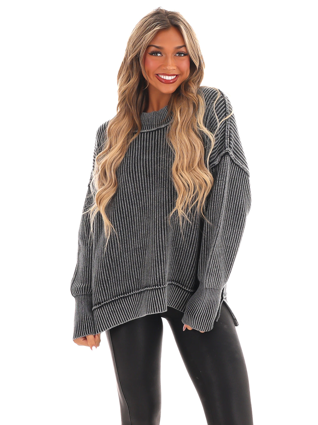 The Easygoing Oversized Knit Sweater Doorbuster