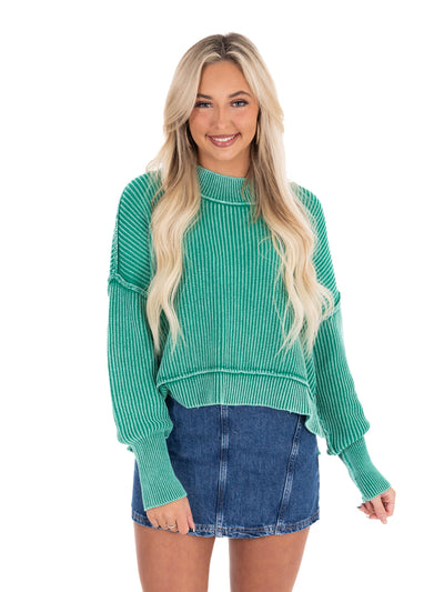 Latest Obsession Cropped Sweater
