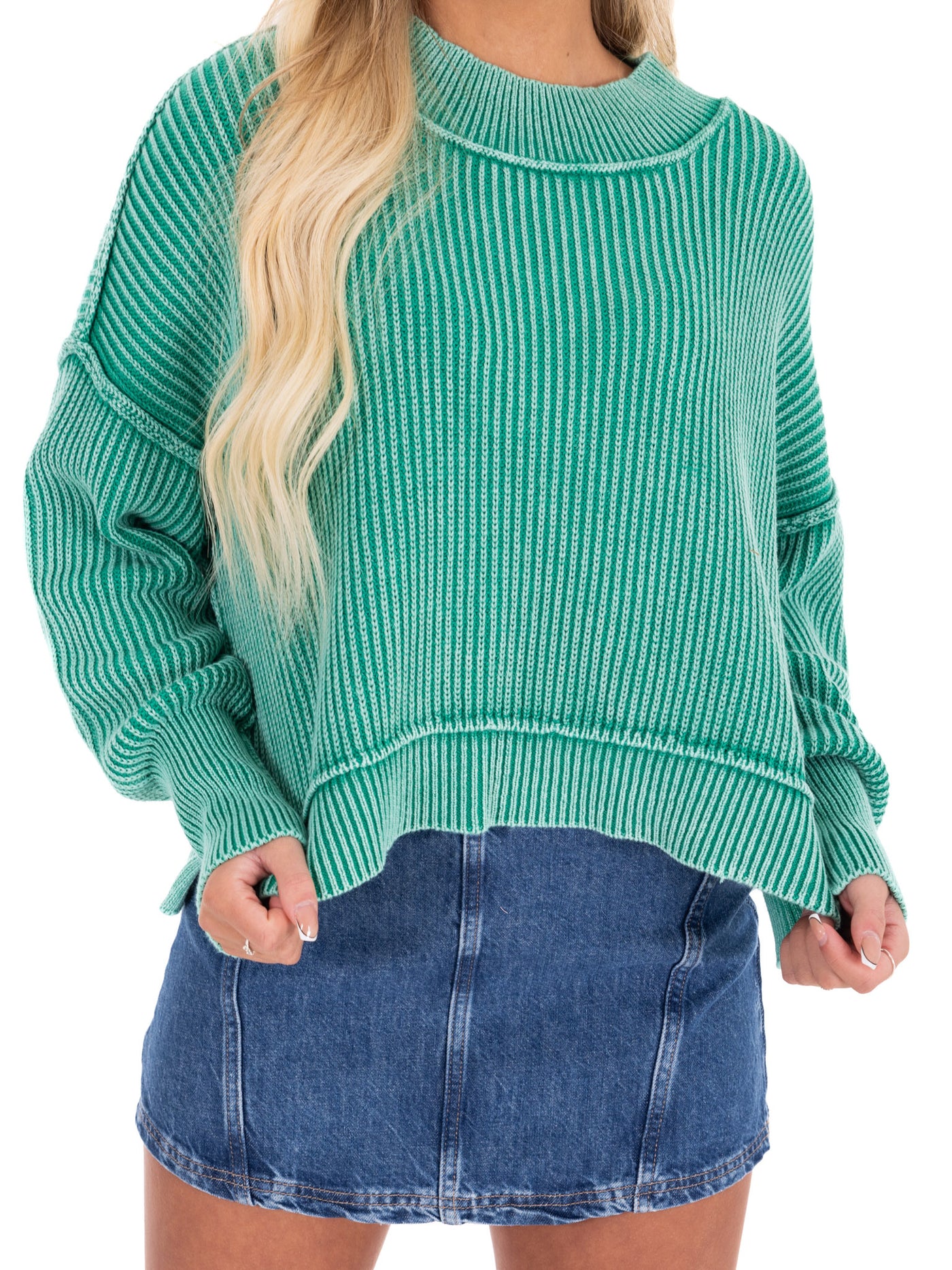 Latest Obsession Cropped Sweater